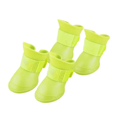 Silicone Dog Rain Boots
