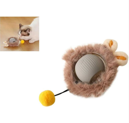 Interactive Rolling Ball Toy for Cats & Dogs
