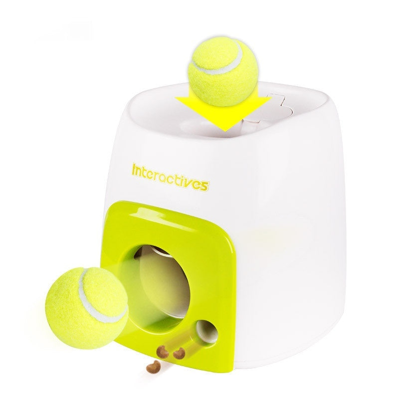 Dog Baseball Treat Dispenser Training Machine