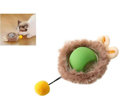 Interactive Rolling Ball Toy for Cats & Dogs
