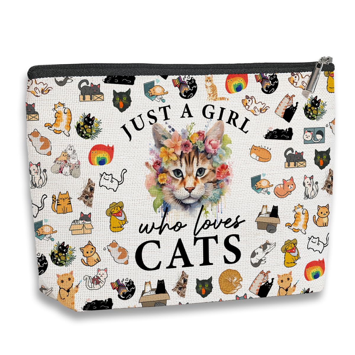 Cat Lover Makeup Bag